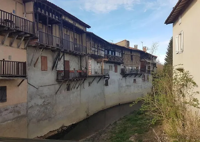 בקתה Mon En Ariege Avec Piscine *