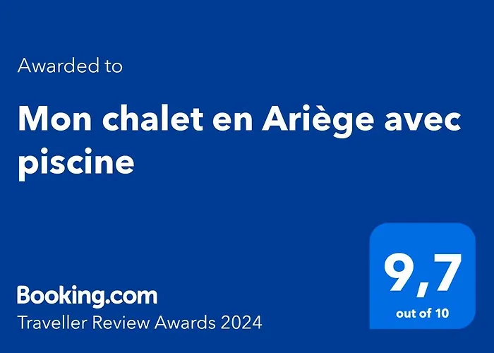 Mon En Ariege Avec Piscine Chalé